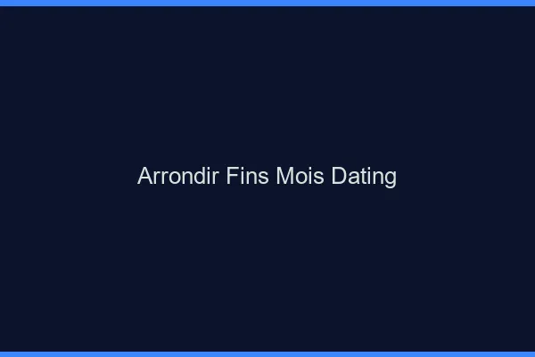 Arrondir ses fins de mois avec le dating