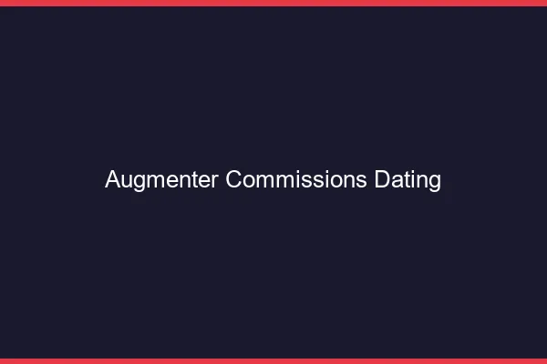 Augmenter ses commissions dating