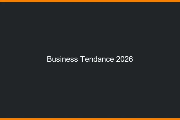 Business tendance 2026 : le dating