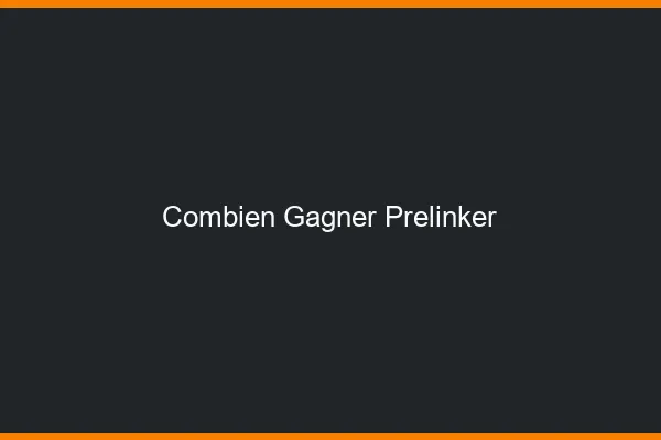 Combien gagner avec Prelinker