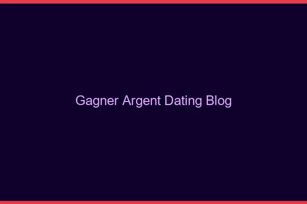 Gagner de l'argent dating avec un blog