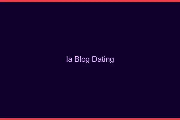 Créer un blog dating avec l'ia