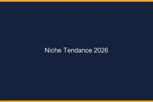 Niche tendance 2026 : le dating