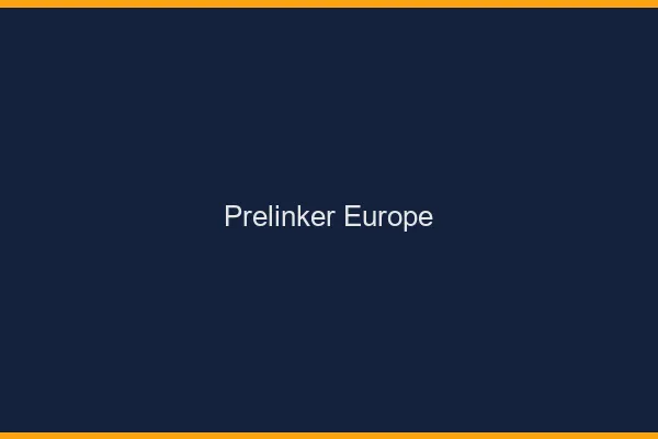 Prelinker en Europe