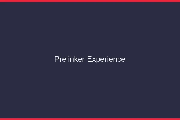 Prelinker : retour d'expérience