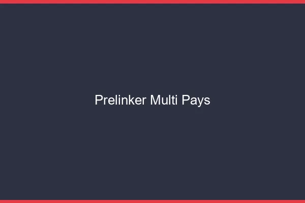 Prelinker multi-pays