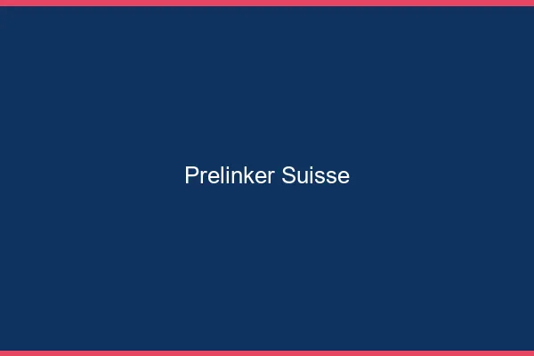 Prelinker suisse